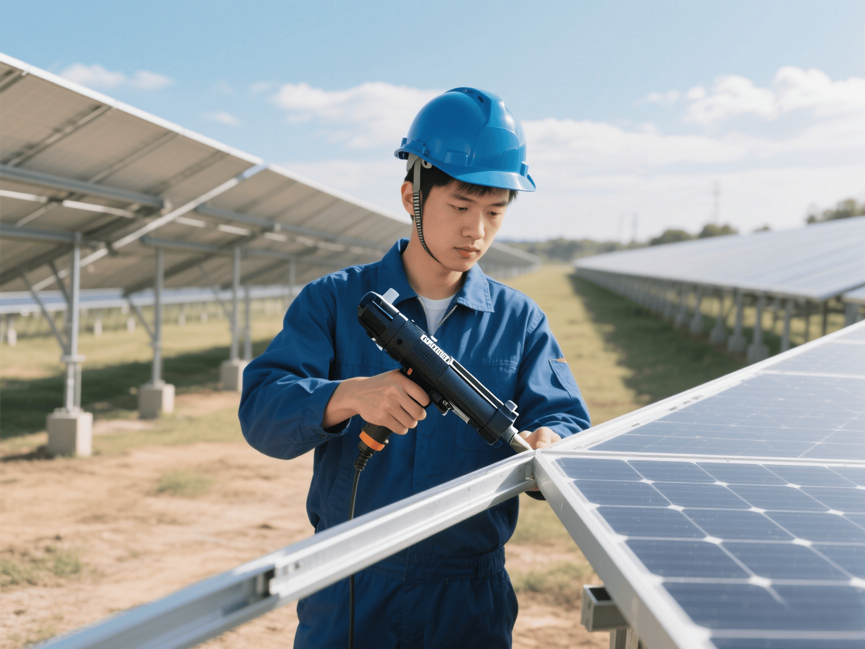 Silicone sealant for photovoltaic panel frame bonding