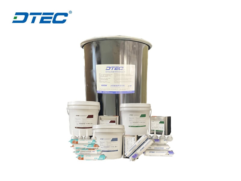 DTEC silicone adhesives are used for sealing PV modules, LED lights and electronic components.etc.